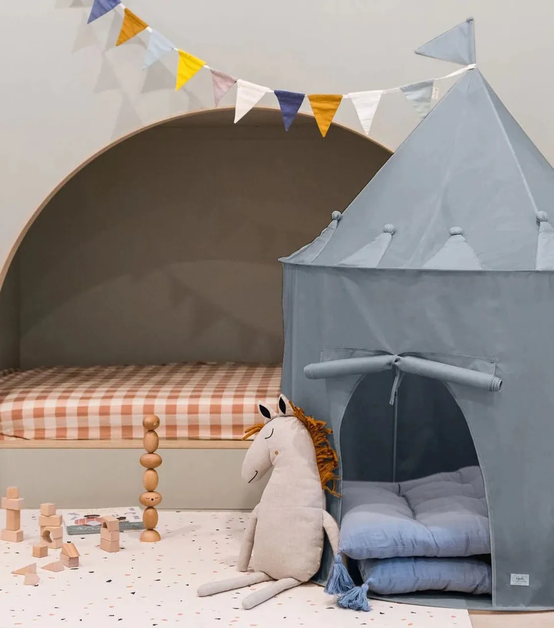 3 Sprouts Recycled Fabric Play Tent