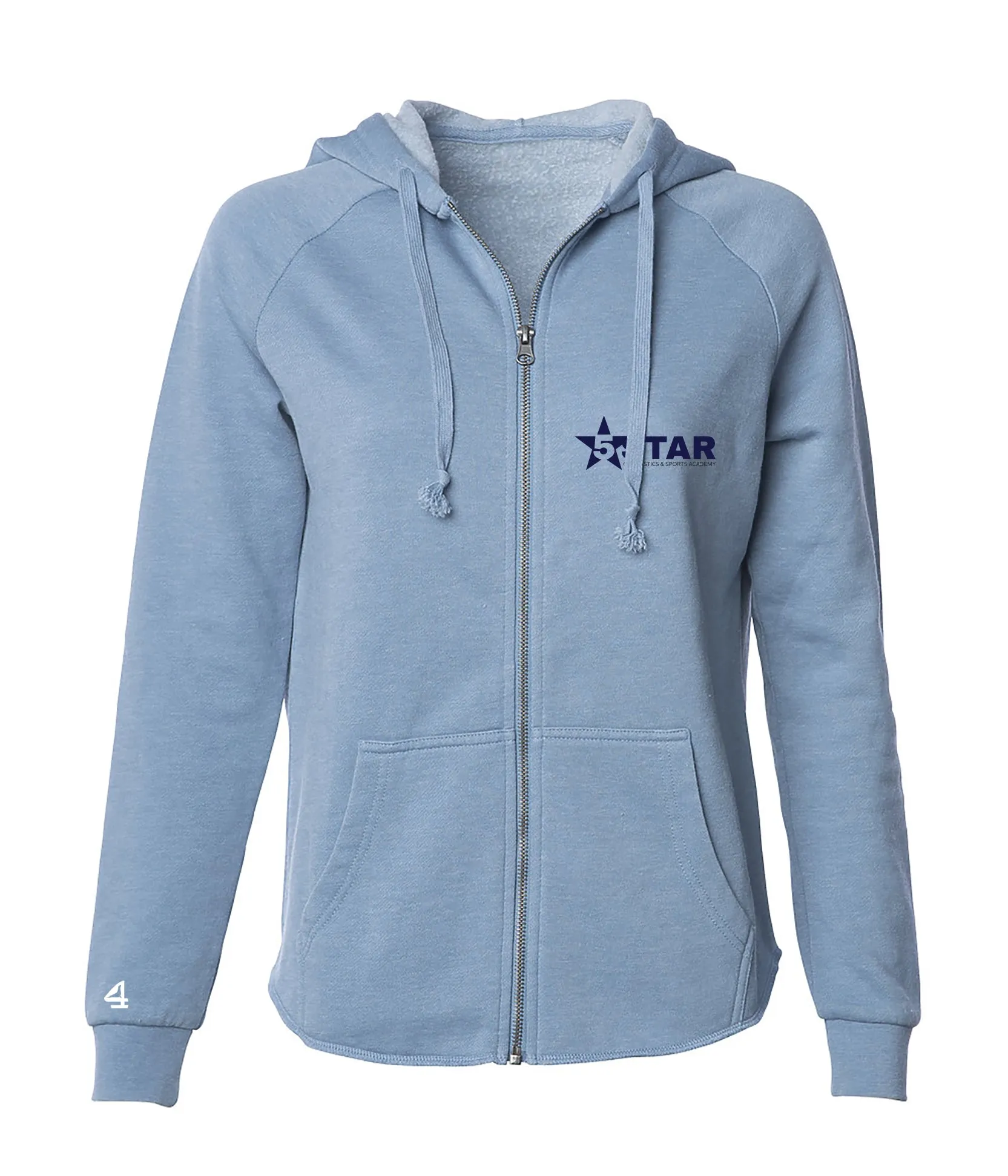 5 Star Gymnastics Full zip Comfort Hoodie