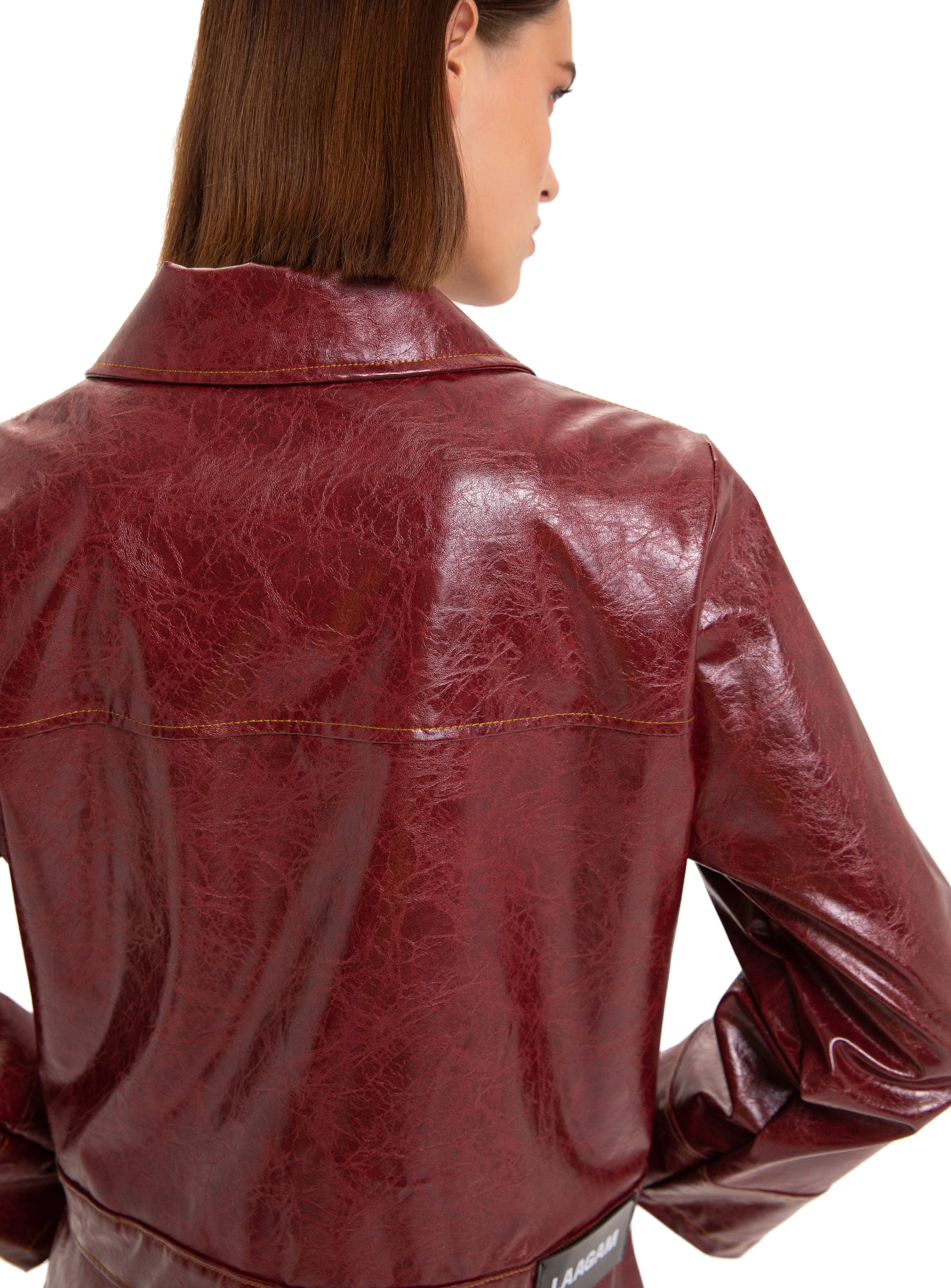 ALEXA BURGUNDY JACKET