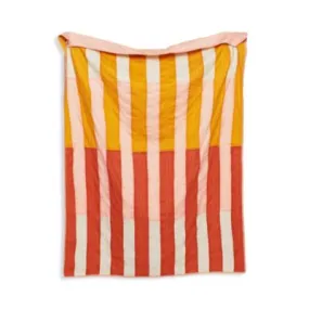 Anchal Offset Stripe Quilt Throw Blanket