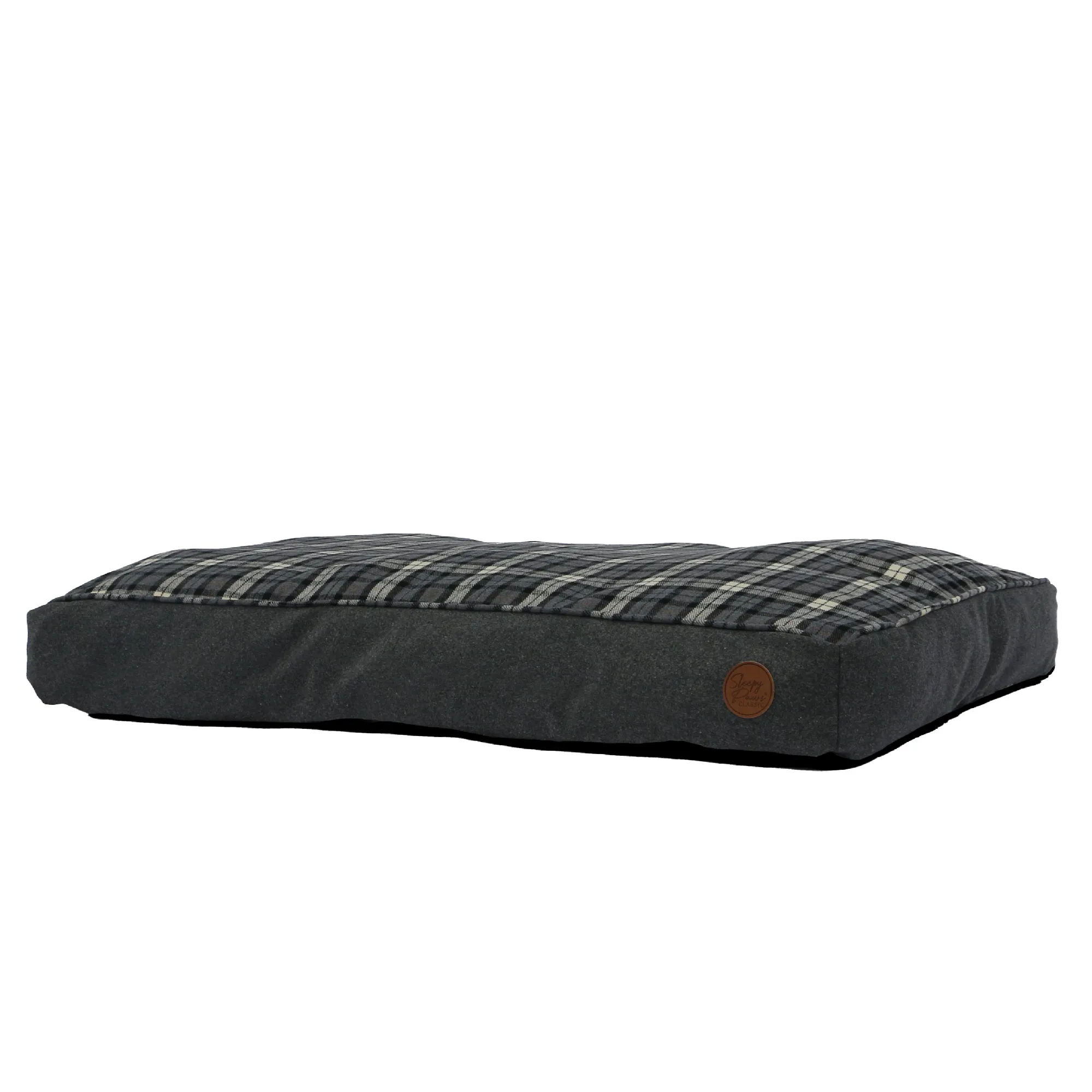 Ancol Black And Grey Tartan Mattress - 100 x 70cm