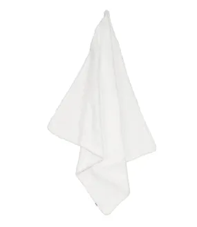 Angel Dear Chenille Blanket- White