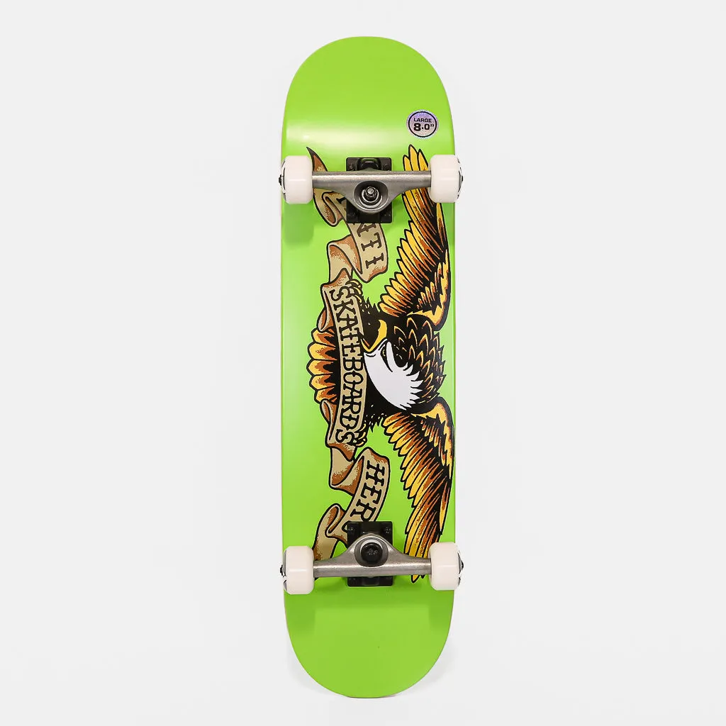 Anti Hero Skateboards - 8.0 Classic Eagle Complete Skateboard - Green