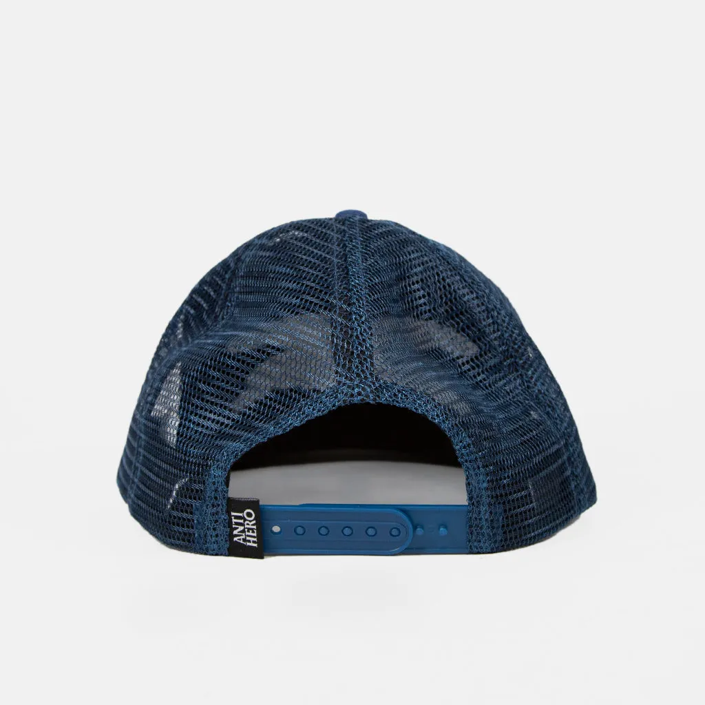 Anti Hero Skateboards - Basic Eagle Snapback Cap - Blue / White