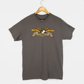 Anti Hero Skateboards - Eagle T-Shirt - Charcoal