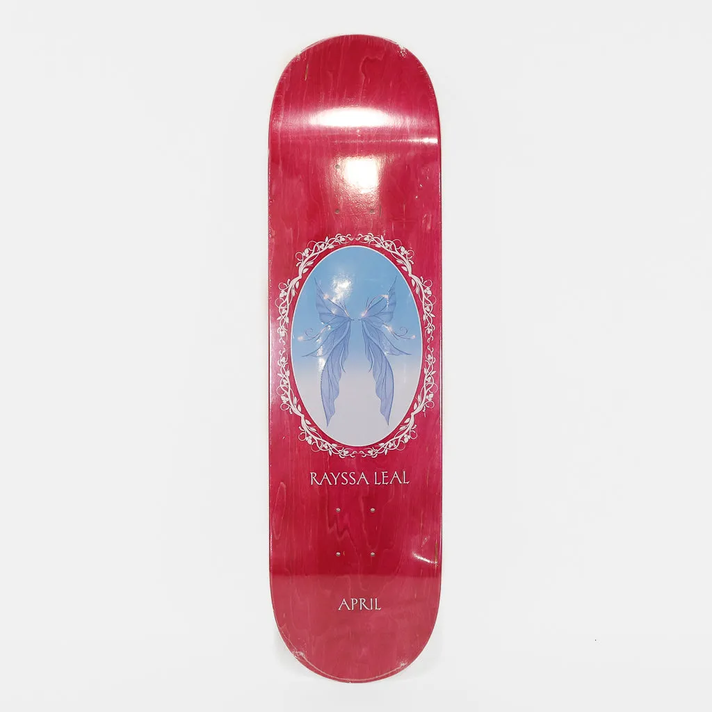 April Skateboards - 8.0 Rayssa Leal Fadinha Skateboard Deck - Pink