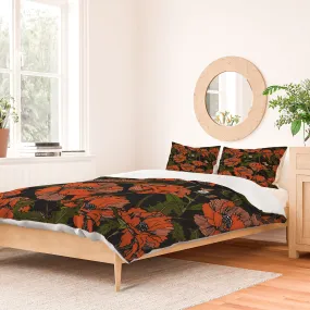 Autumn Poppies Duvet Cover &/or Bed in a Bag Set (DS) DD