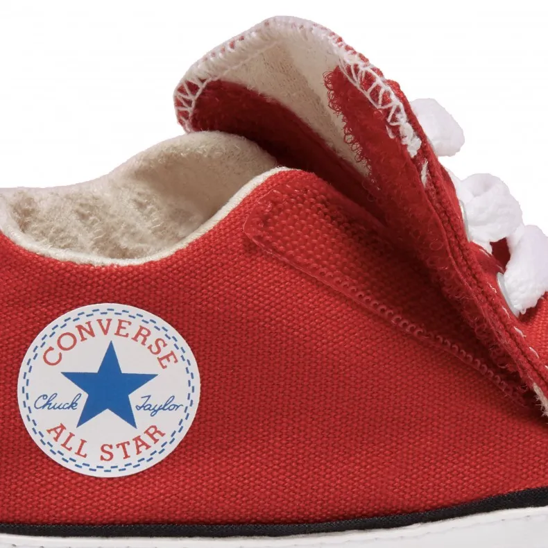 Baby Converse Chuck Taylor All Star Cribster Mid (University Red/Natural Ivory/White)