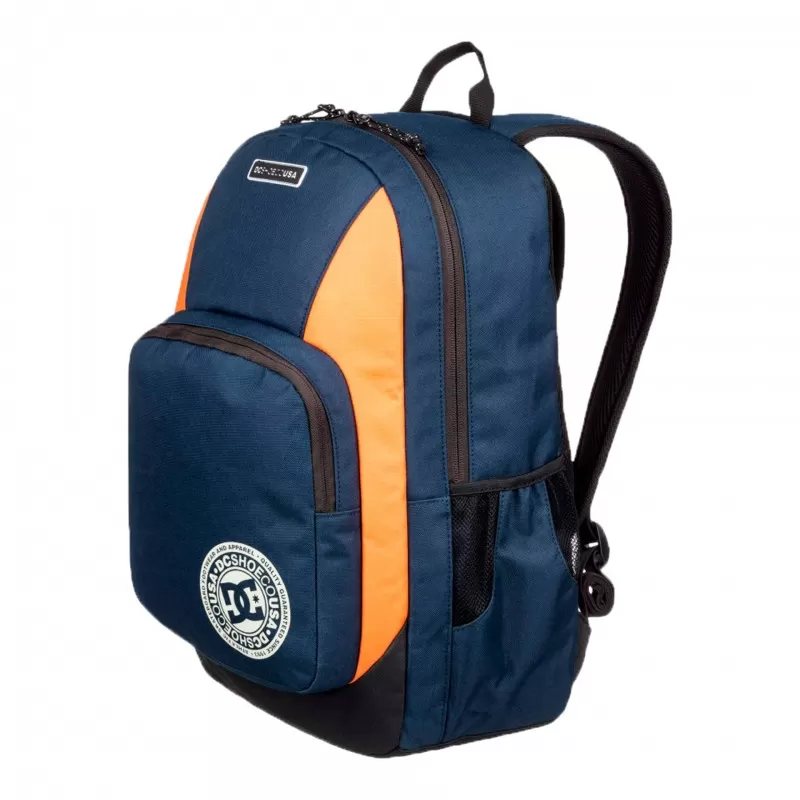 Backpack DC The Locker - Black Iris Orange Popsicle