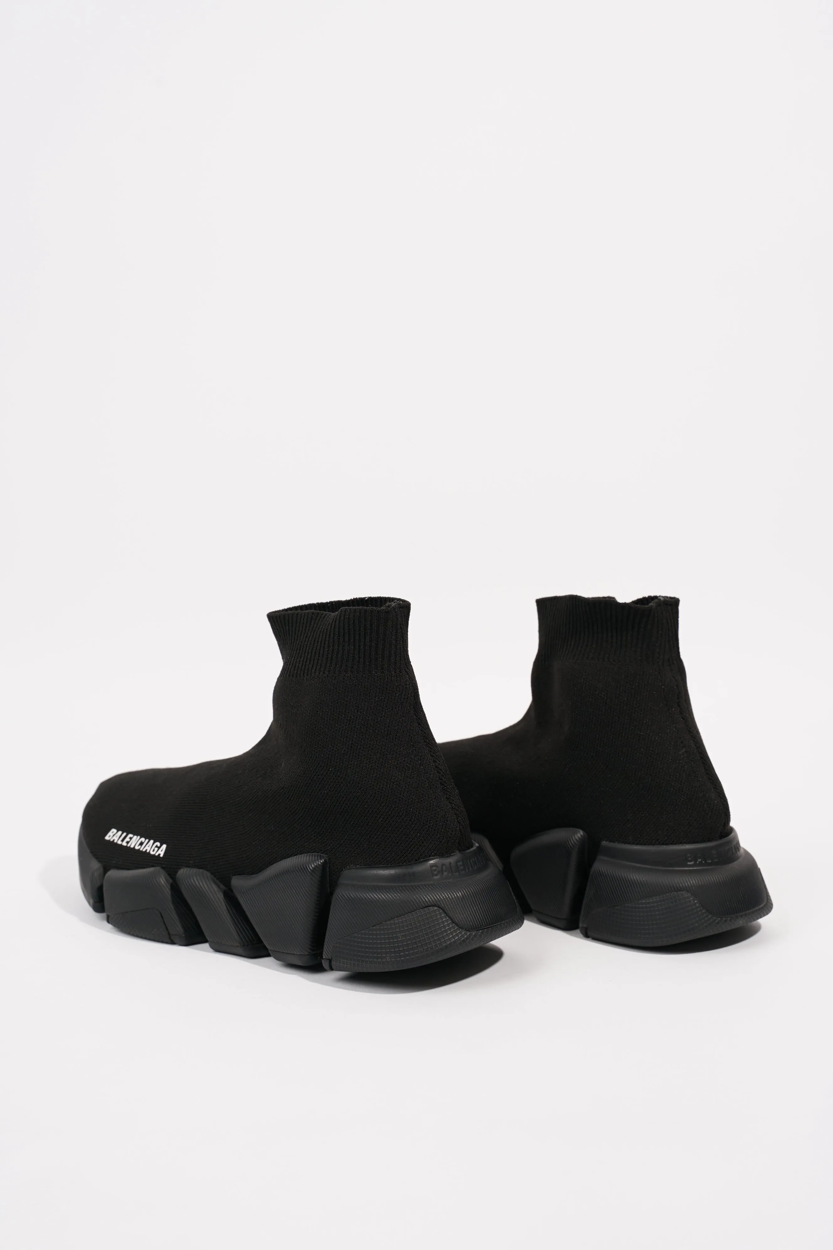 Balenciaga Womens Speed Trainers 2.0 Black / White EU 36 / UK 3