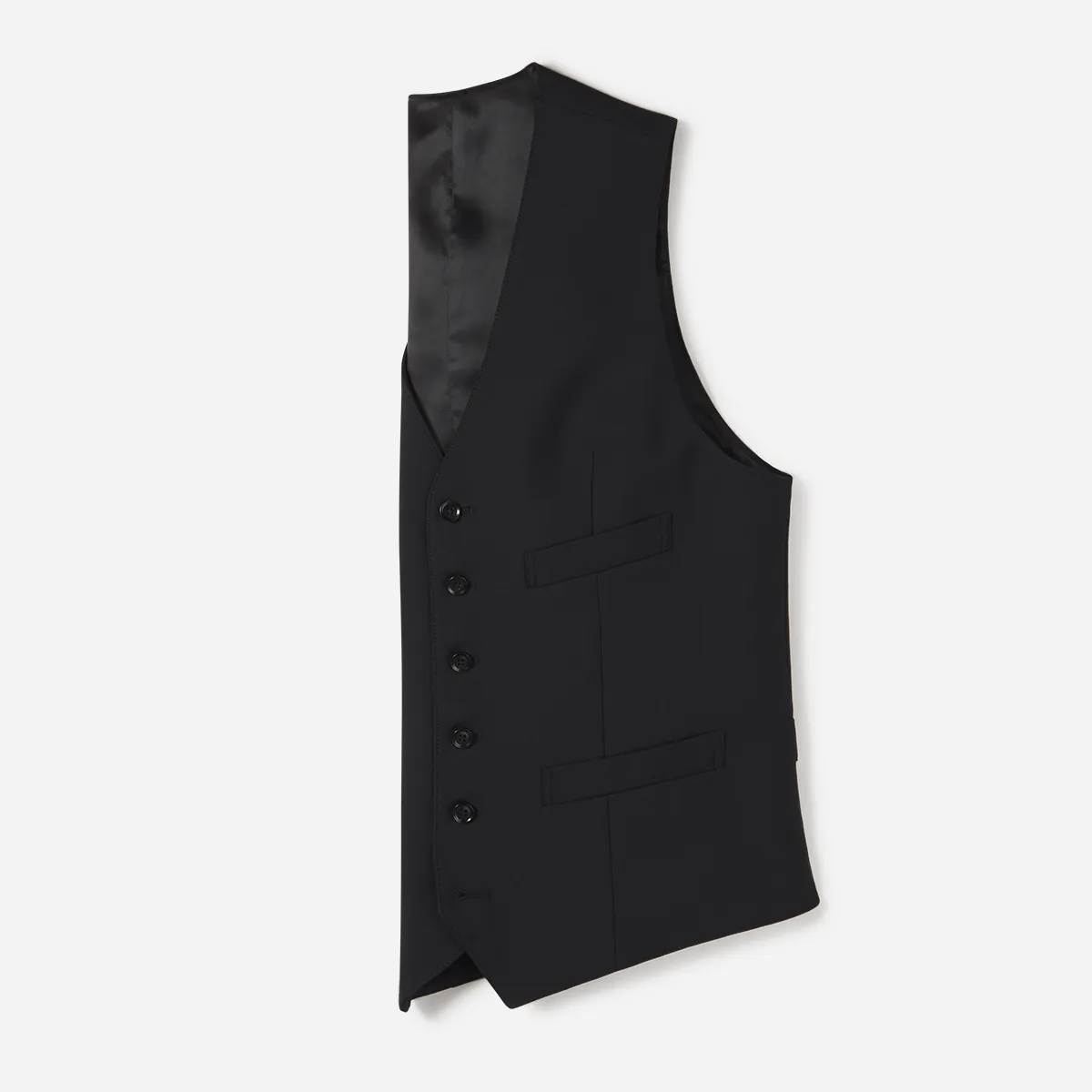 Black Suit Vest