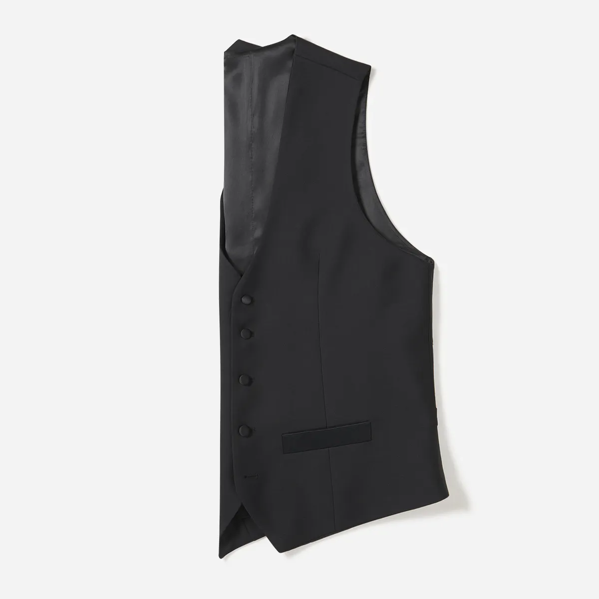 Black Tuxedo Vest