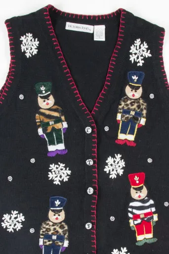 Black Ugly Christmas Vest 51880