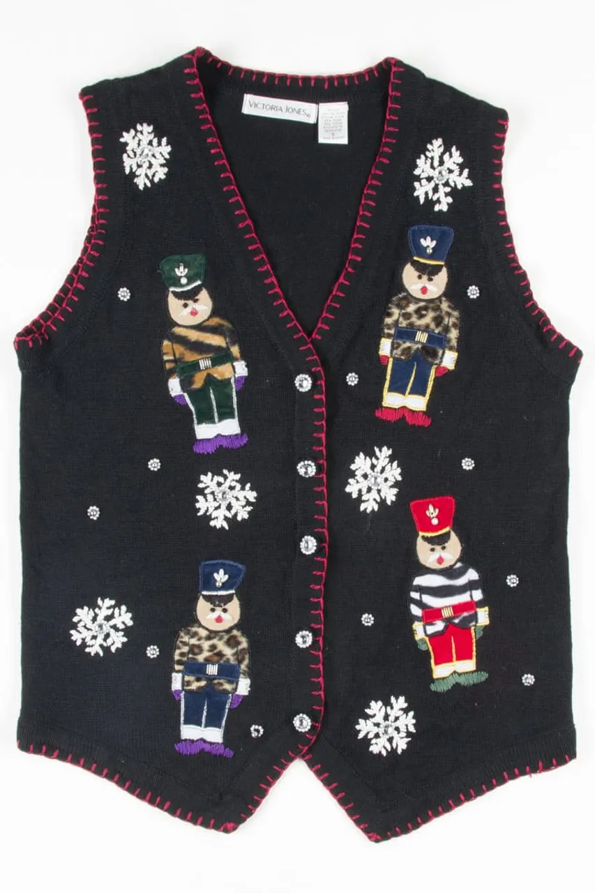 Black Ugly Christmas Vest 51880