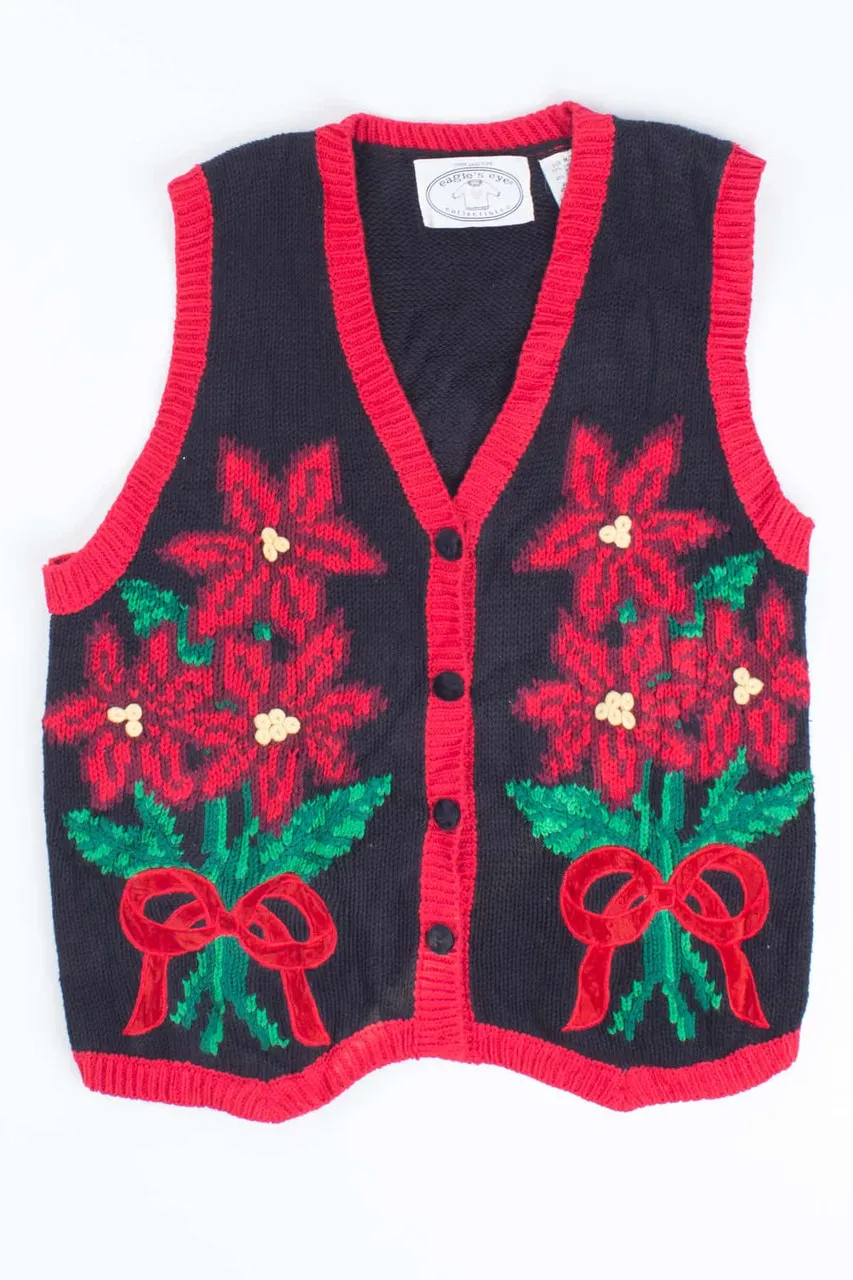 Black Ugly Christmas Vest 54780