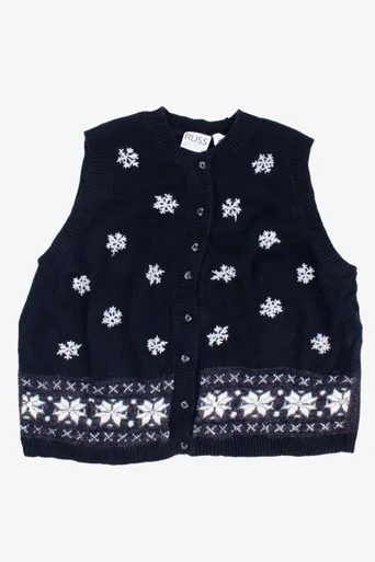 Black Ugly Christmas Vest 54990