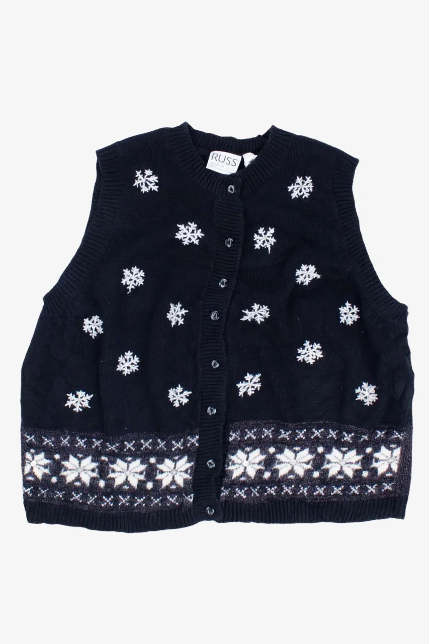 Black Ugly Christmas Vest 54990