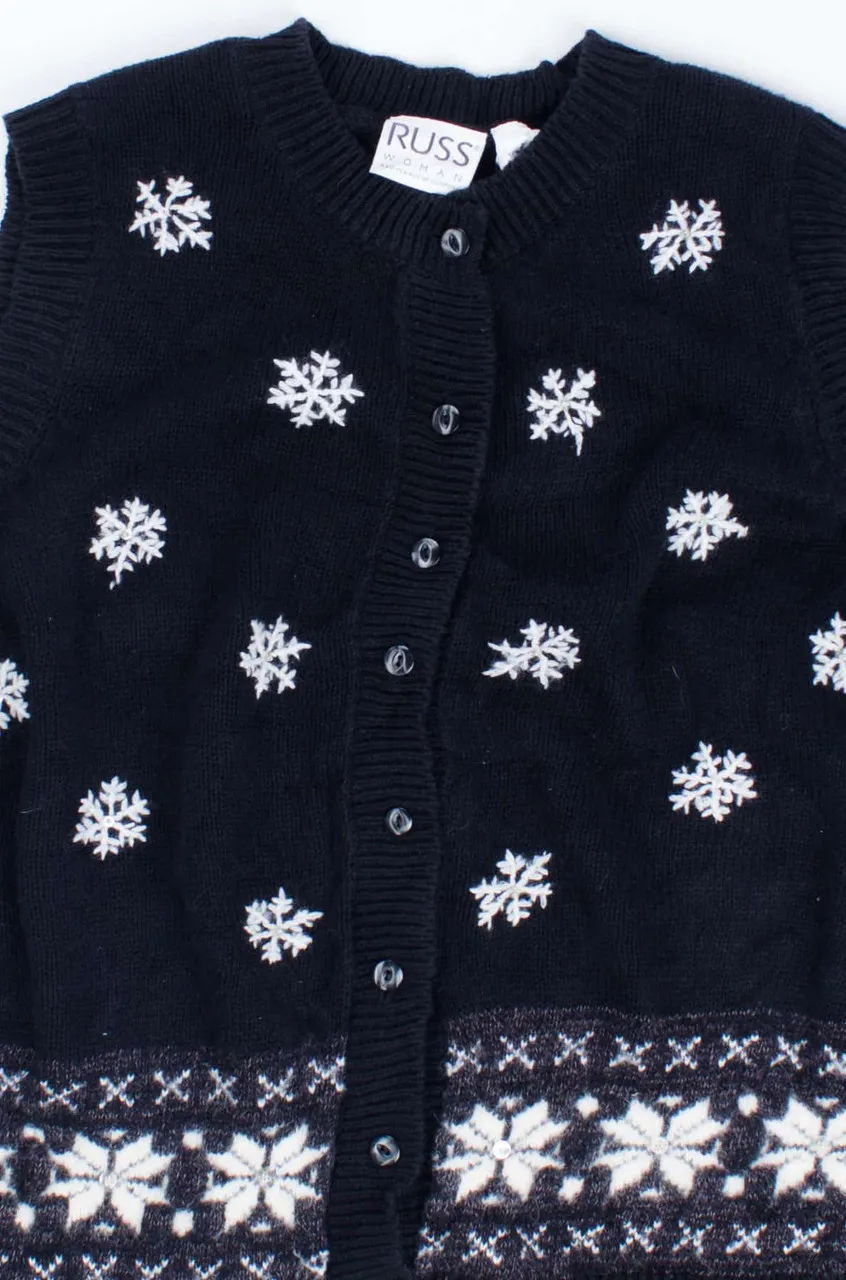 Black Ugly Christmas Vest 54990