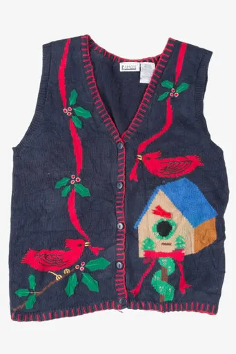 Blue Ugly Christmas Vest 54982