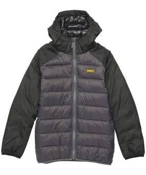 Boy's Barbour International Boys Hooded Dulwich Quilt, 6-9yrs