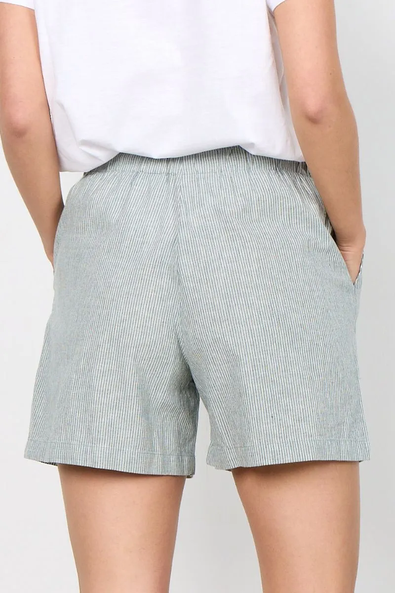 Brigitte Shorts | Shadow Green | Shorts fra French Laundry