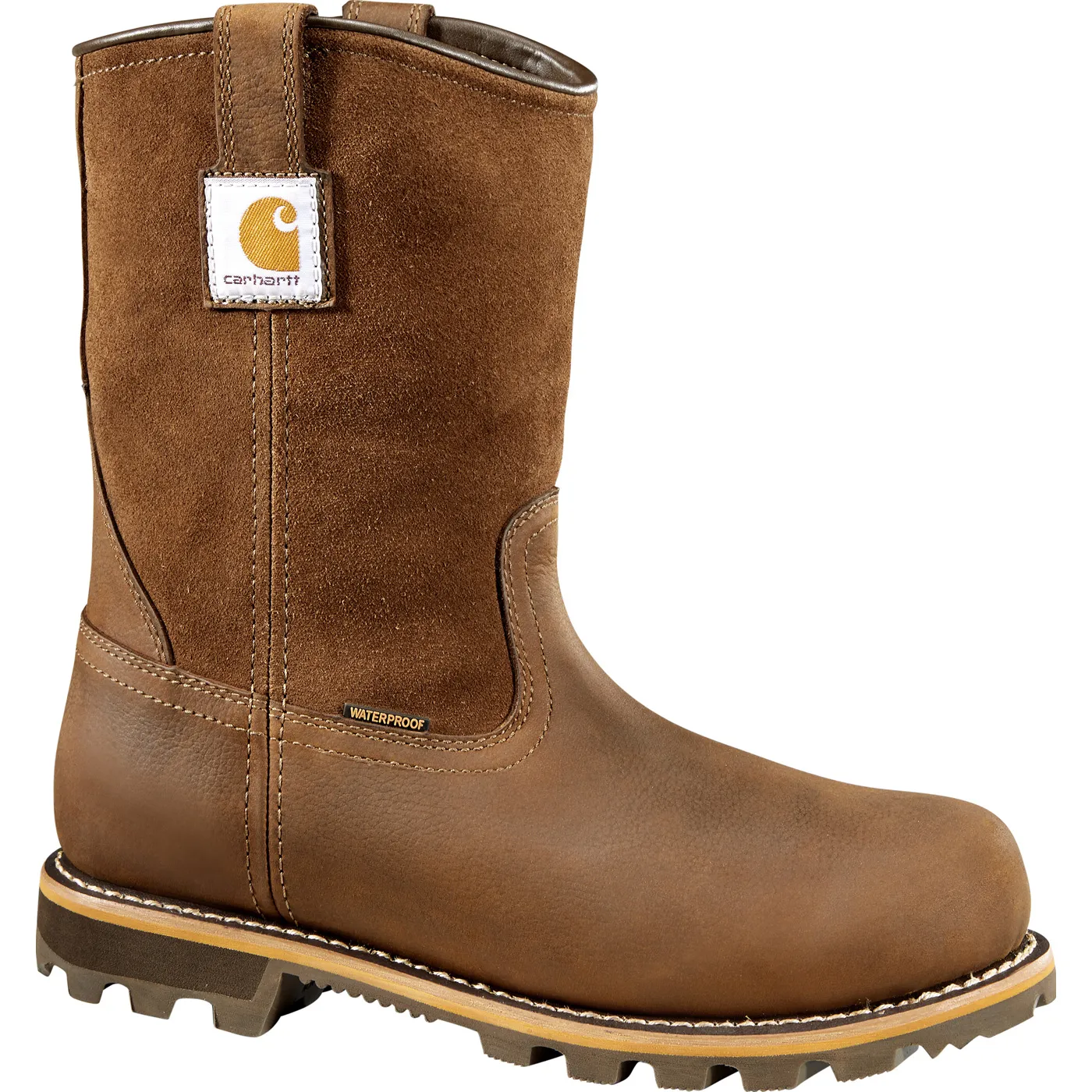 Carhartt Traditional Welt Men's Electrical Hazard Waterproof Leather Pull-on Work Boot