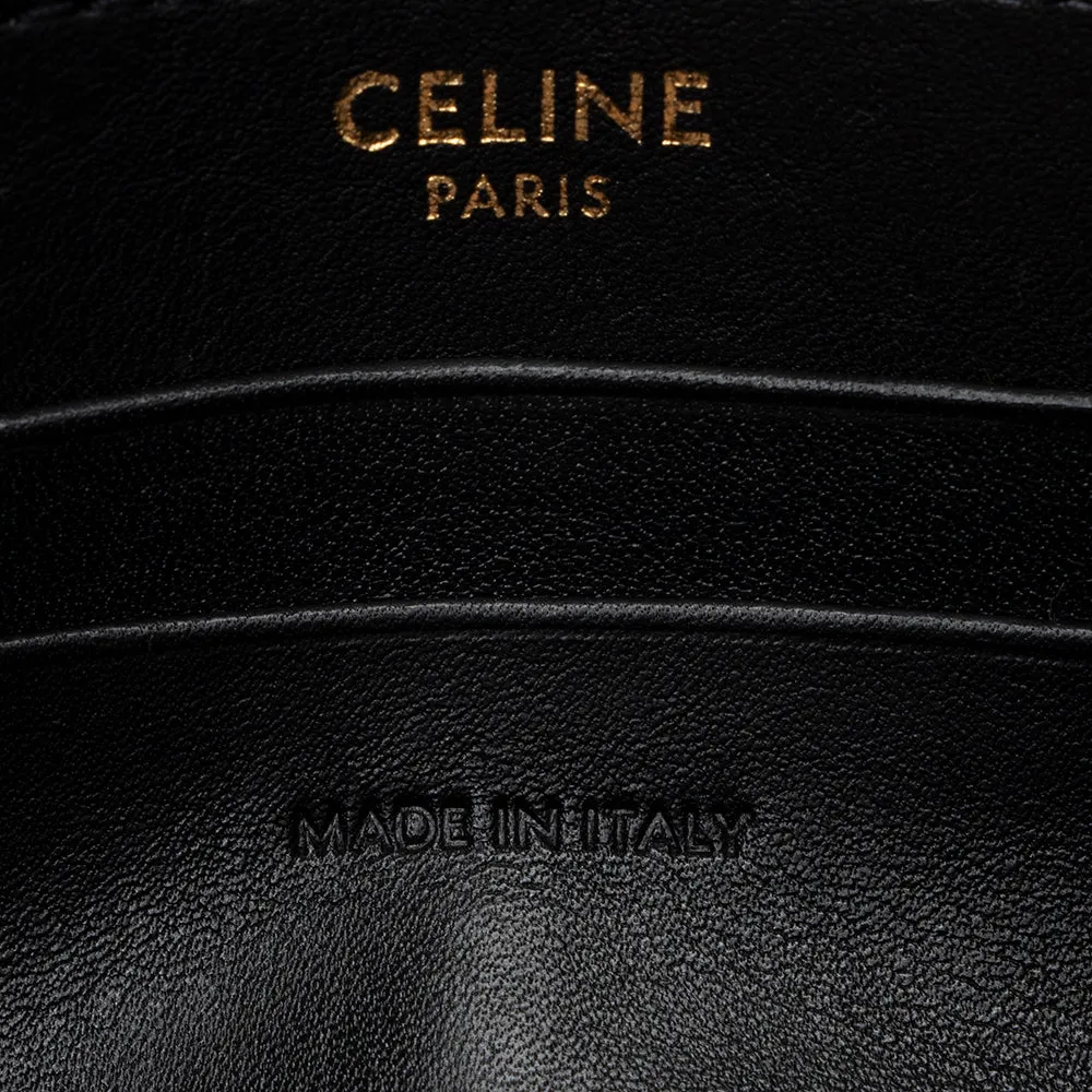 Celine Calfskin C Charm Small Camera Bag (SHF-15953)