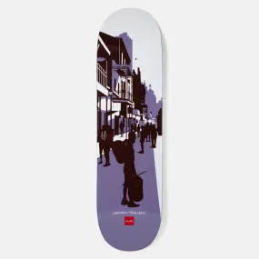 Chocolate Skateboards - 8.5 Twin Tip Jordan Trahan Evan Hecox City ('23) Skateboard Deck - Purple