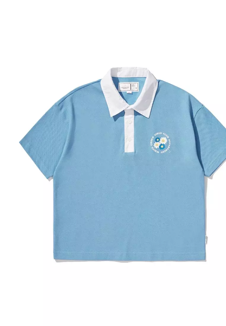 :CHOCOOLATE Logo print polo shirt