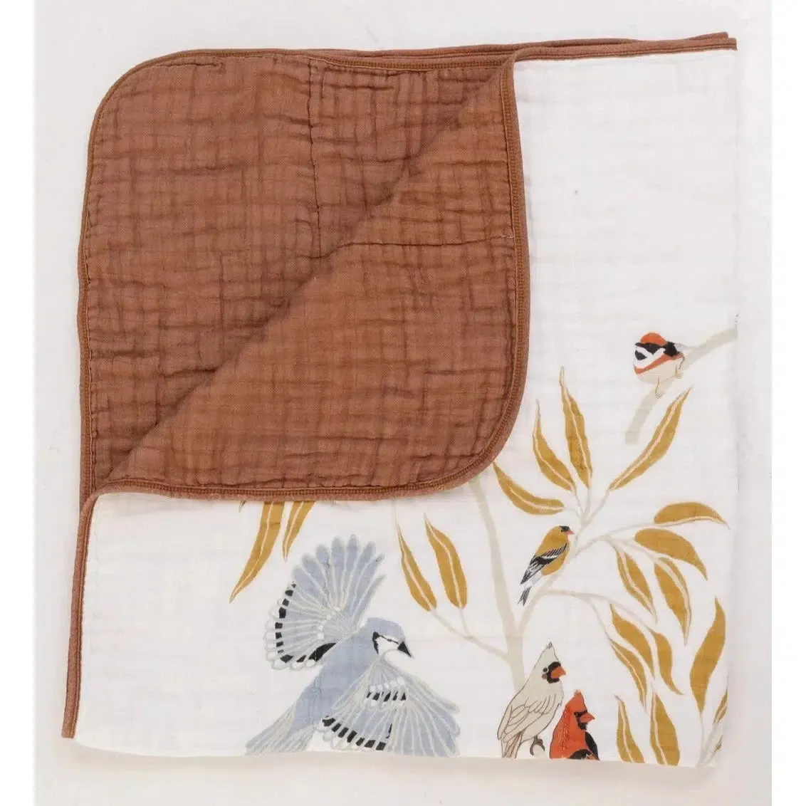 Clementine Kids - Cotton Muslin Quilt - Birds