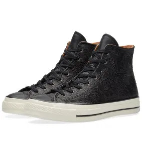 Converse Chuck Taylor 1970s Hi Embossed FloralBlack