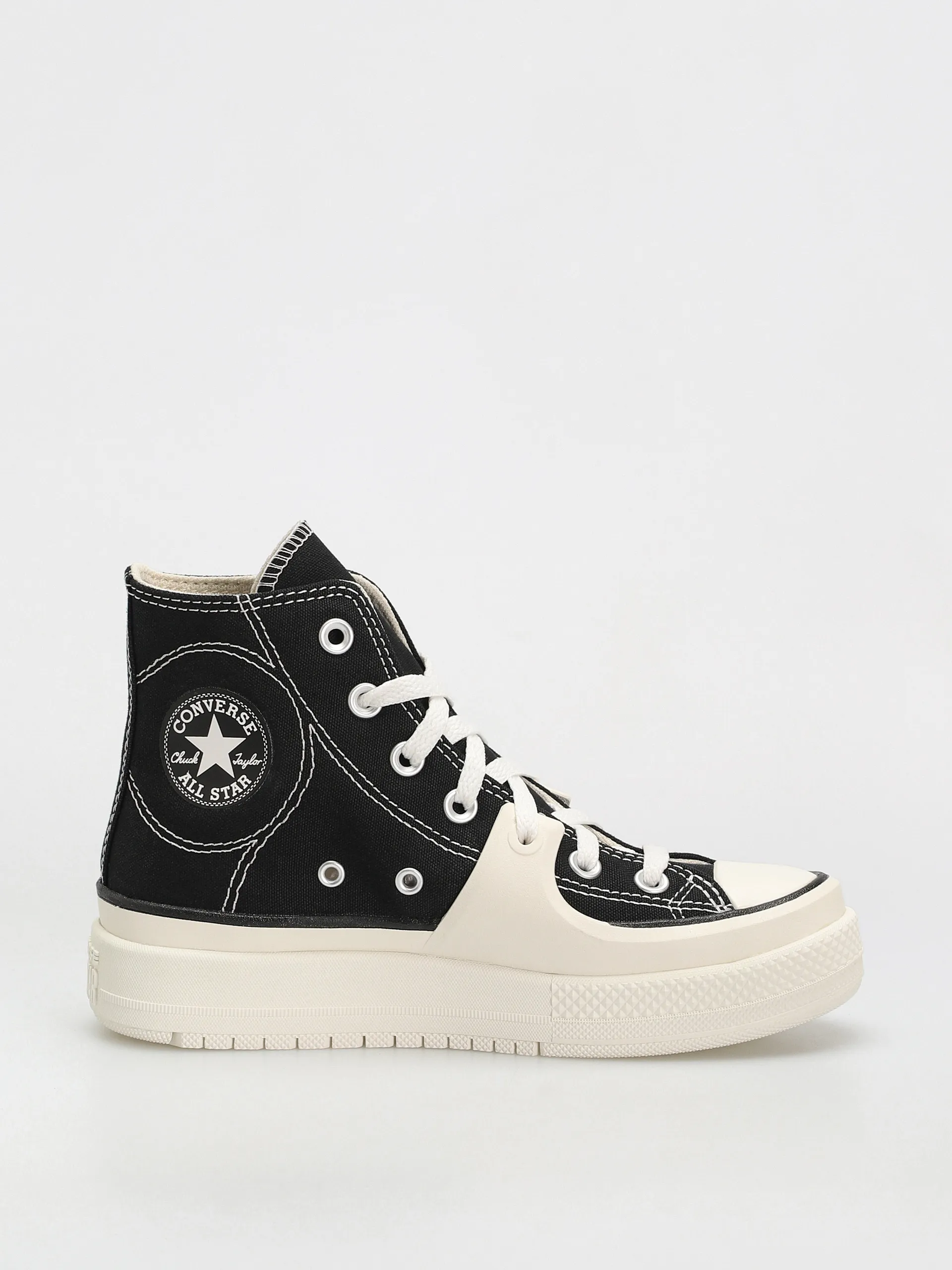 Converse Chuck Taylor All Star Construct Hi Chucks Wmn (black/vintage white)