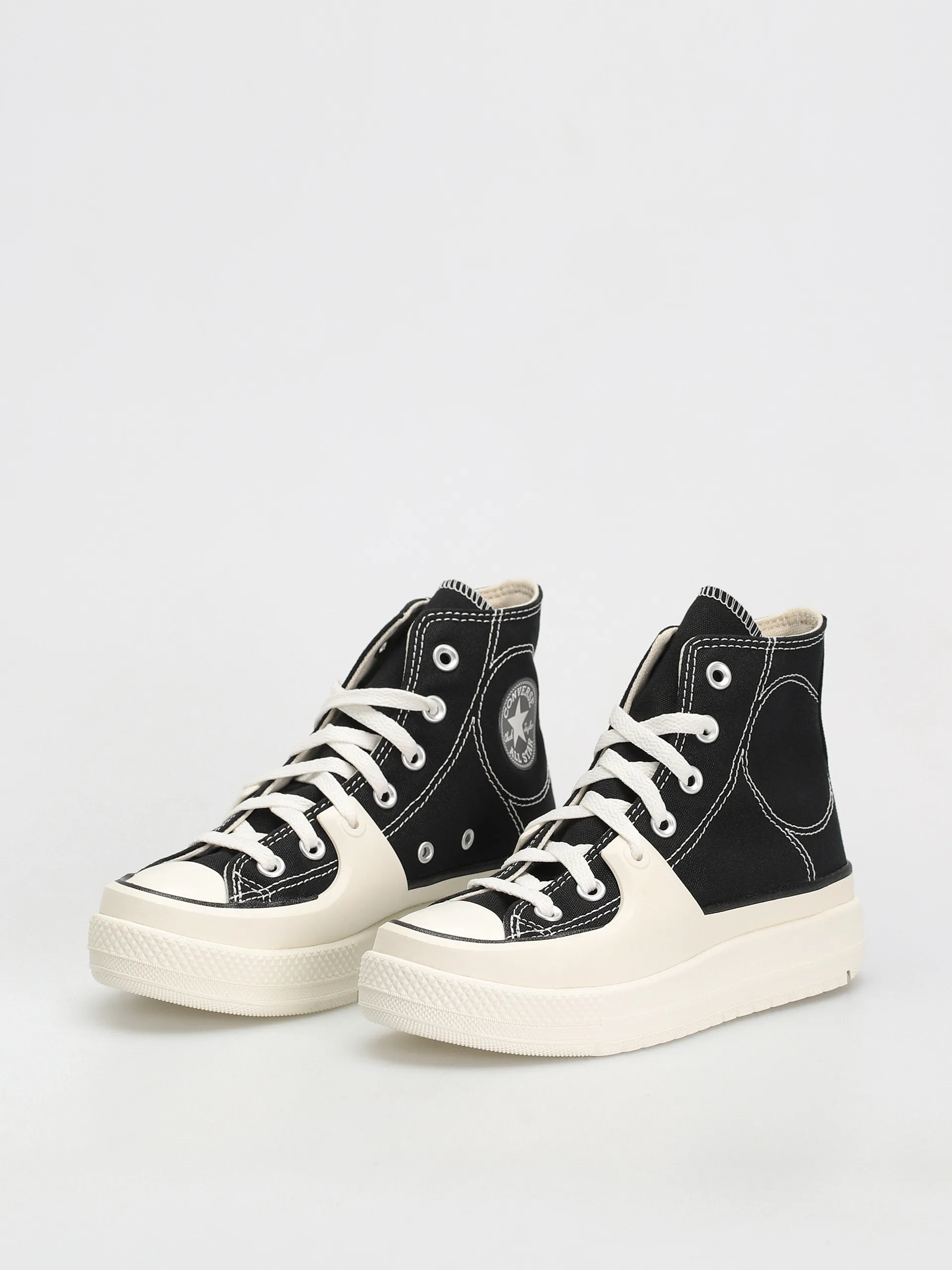 Converse Chuck Taylor All Star Construct Hi Chucks Wmn (black/vintage white)