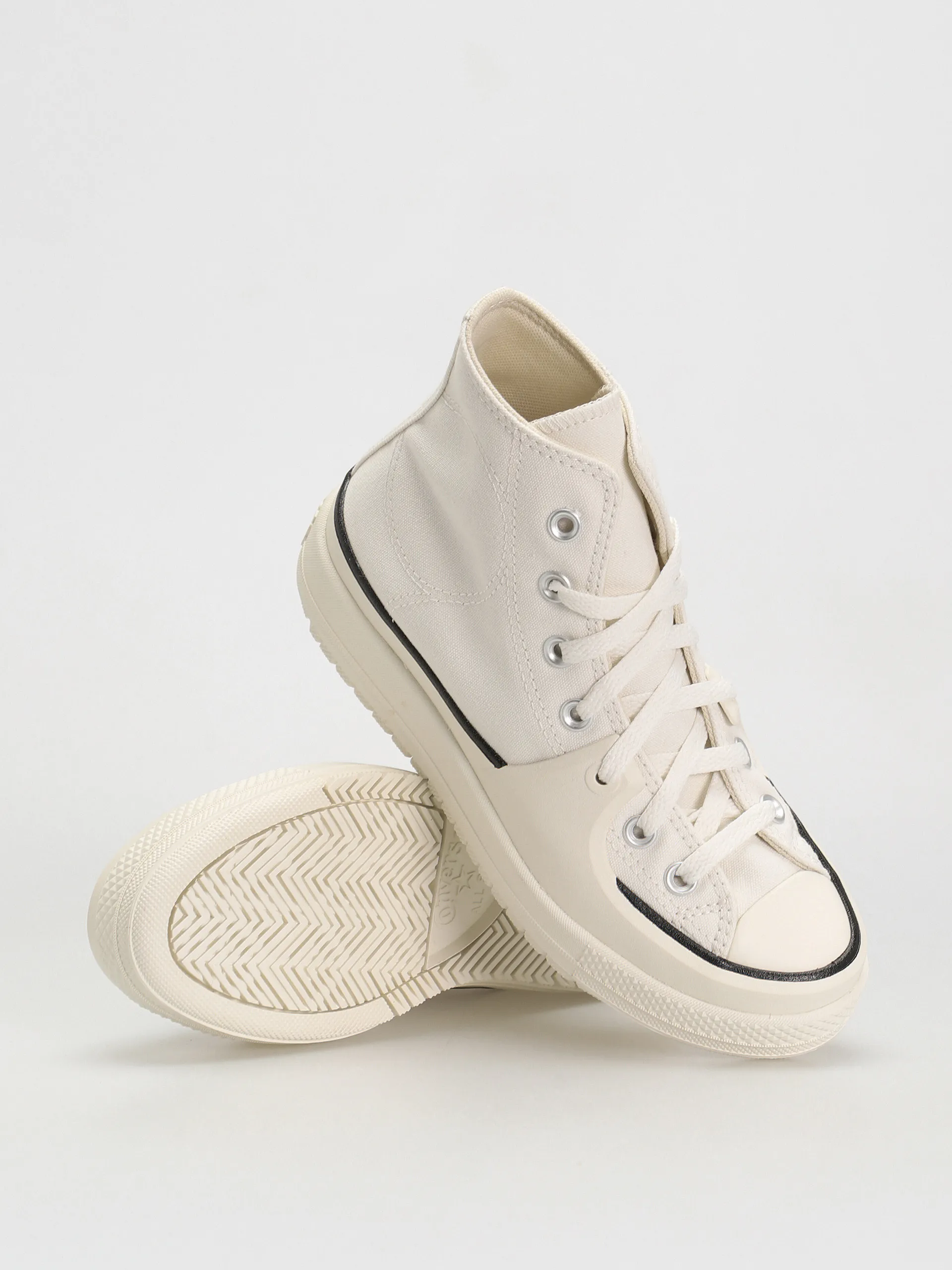 Converse Chuck Taylor All Star Construct Hi Chucks Wmn (vintege white/black)