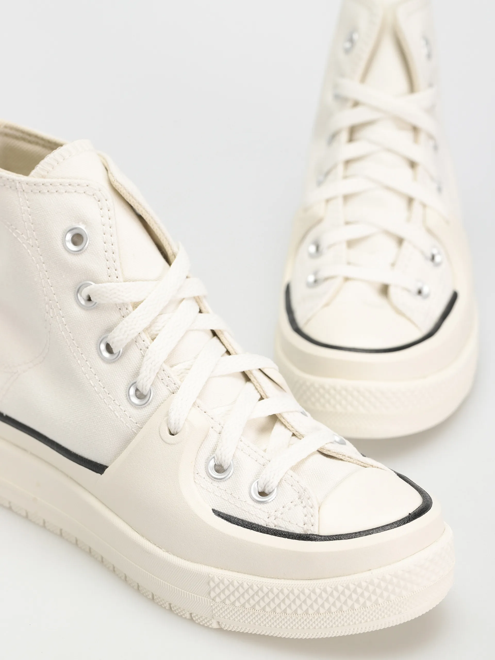 Converse Chuck Taylor All Star Construct Hi Chucks Wmn (vintege white/black)