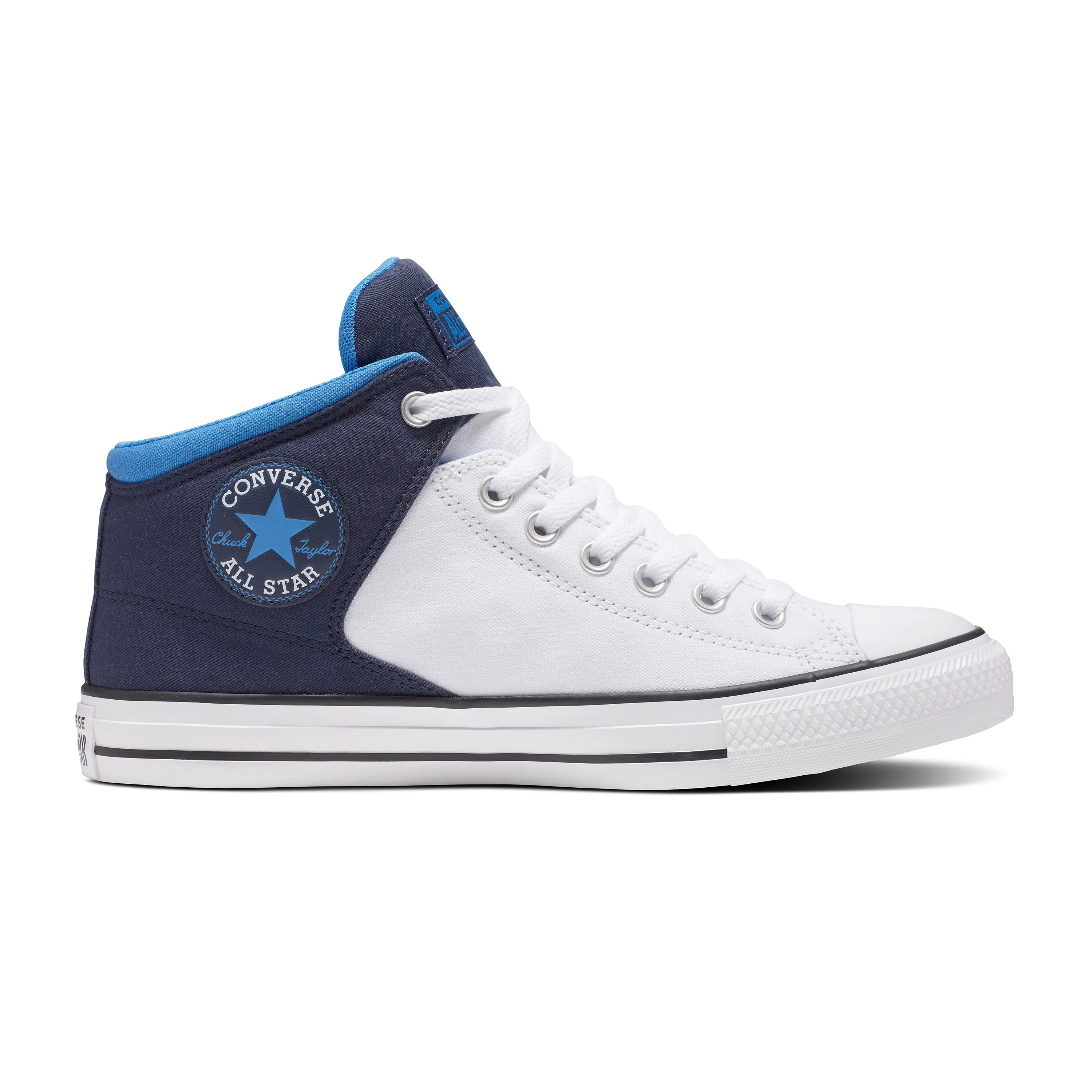 Converse - Chuck Taylor All Star High Street Mid White/Navy/Blue