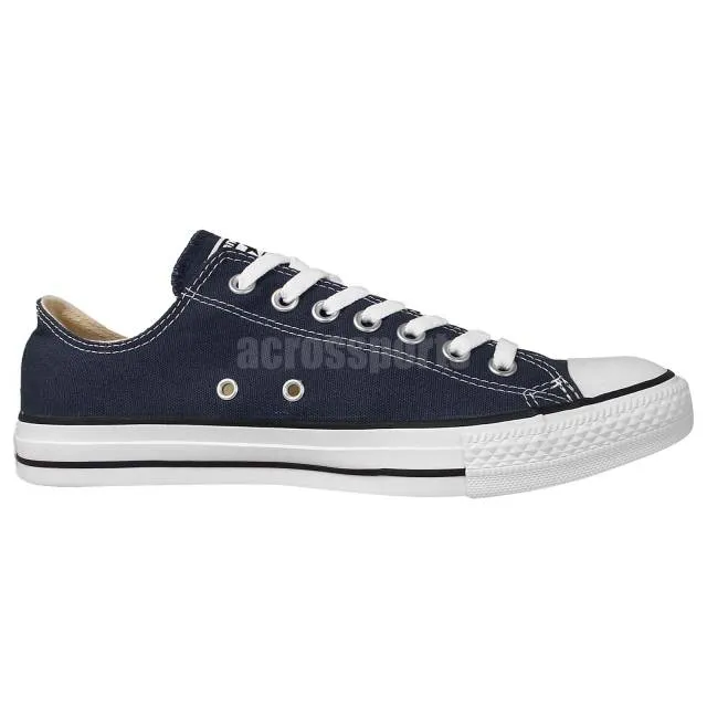 Converse Chuck Taylor All Star Navy Canvas White Men Sho...