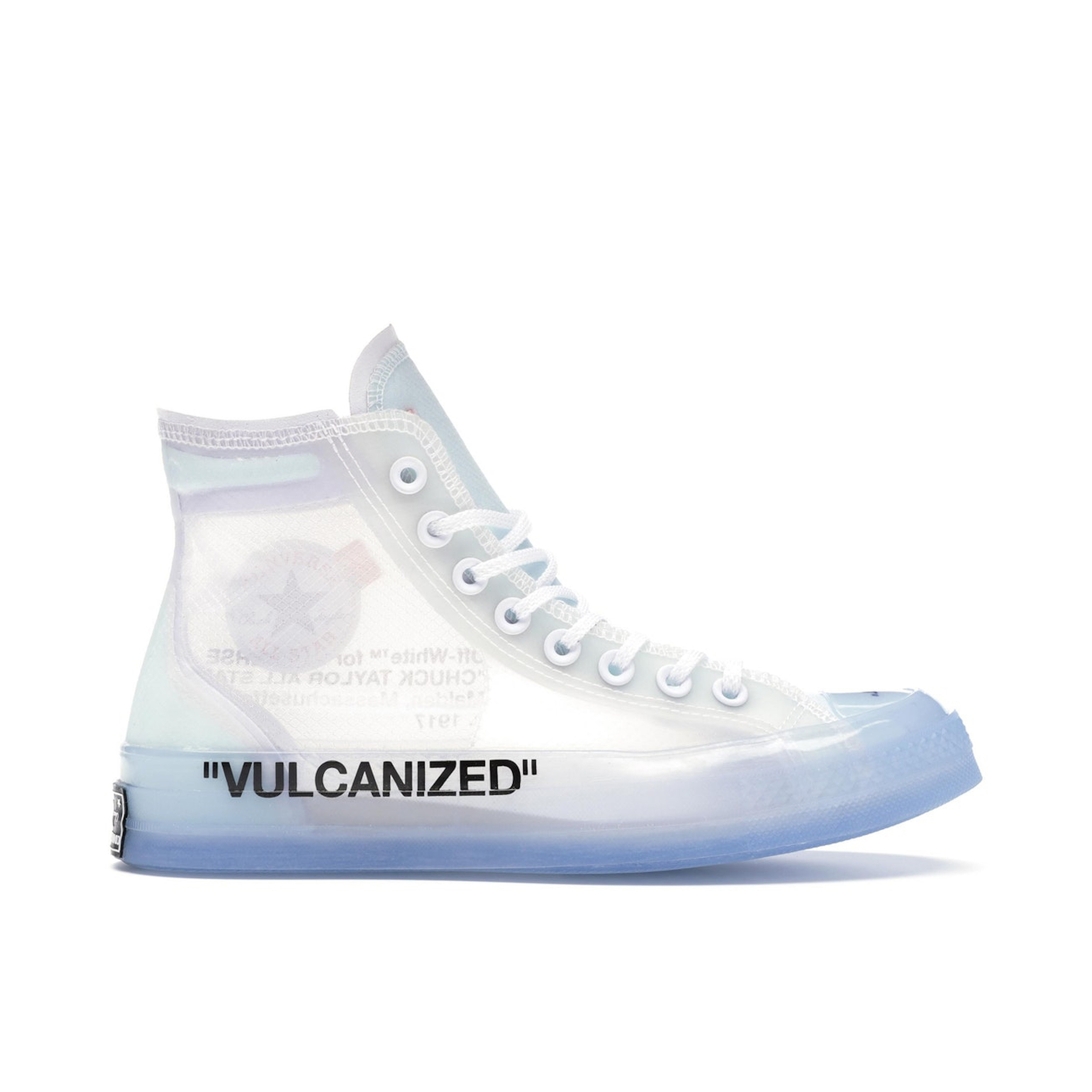 Converse Chuck Taylor All-Star Vulcanized Hi x Off-White | 162204C | Laced