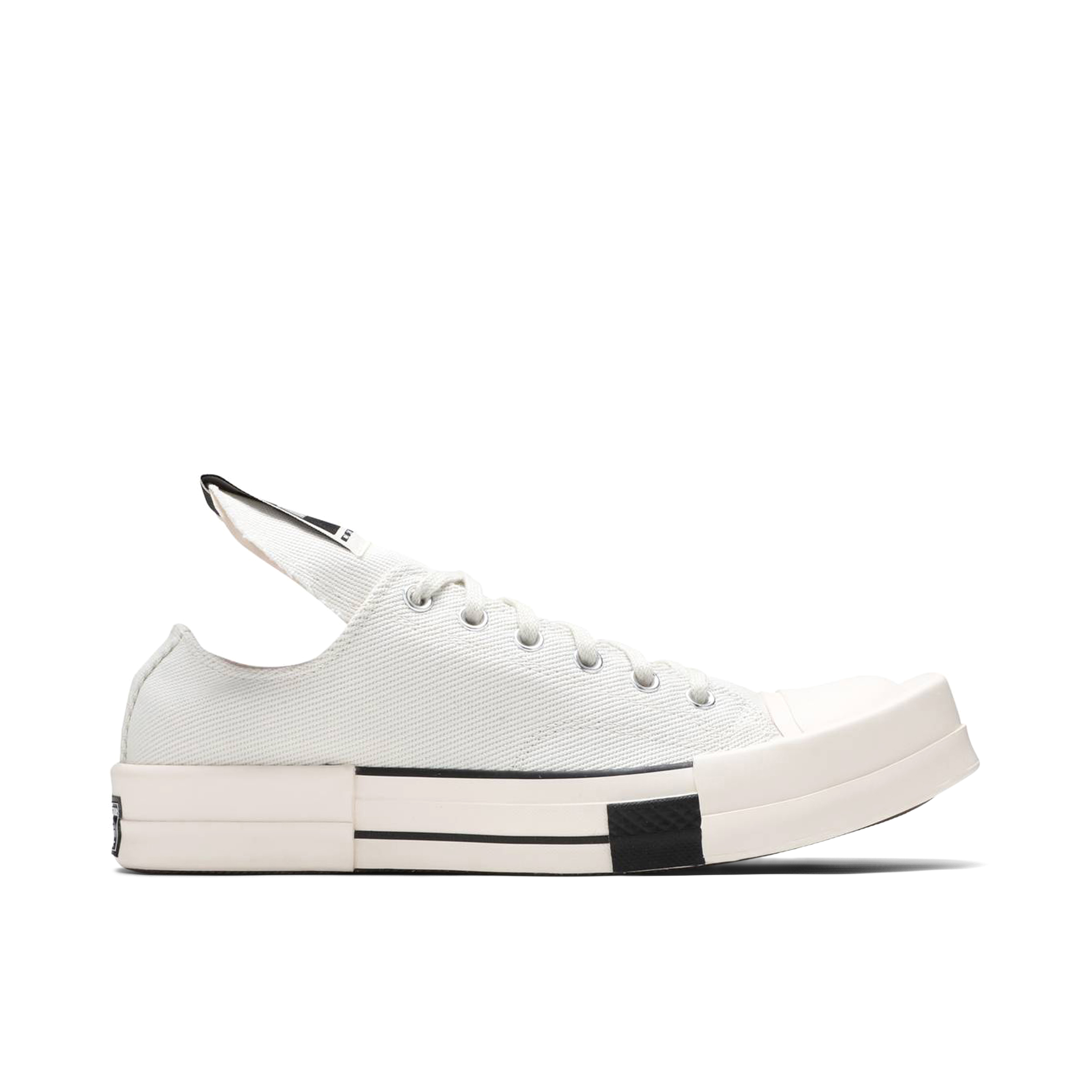 Converse TURBODRK Chuck Taylor All-Star 70 Ox x Rick Owens DRKSHDW White | 172345C | Laced