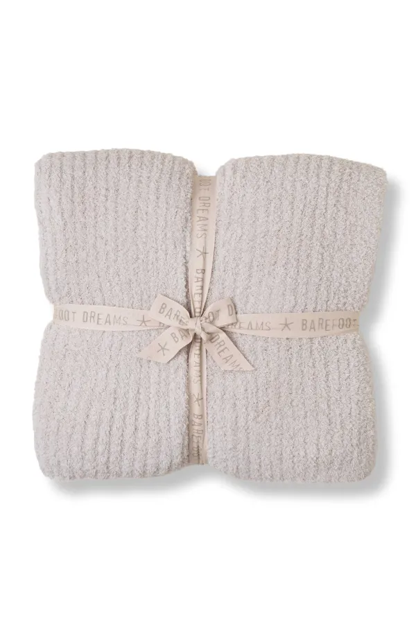 Cozychic King Blanket - 106x92 - Stone | Barefoot Dreams | RESTOCK