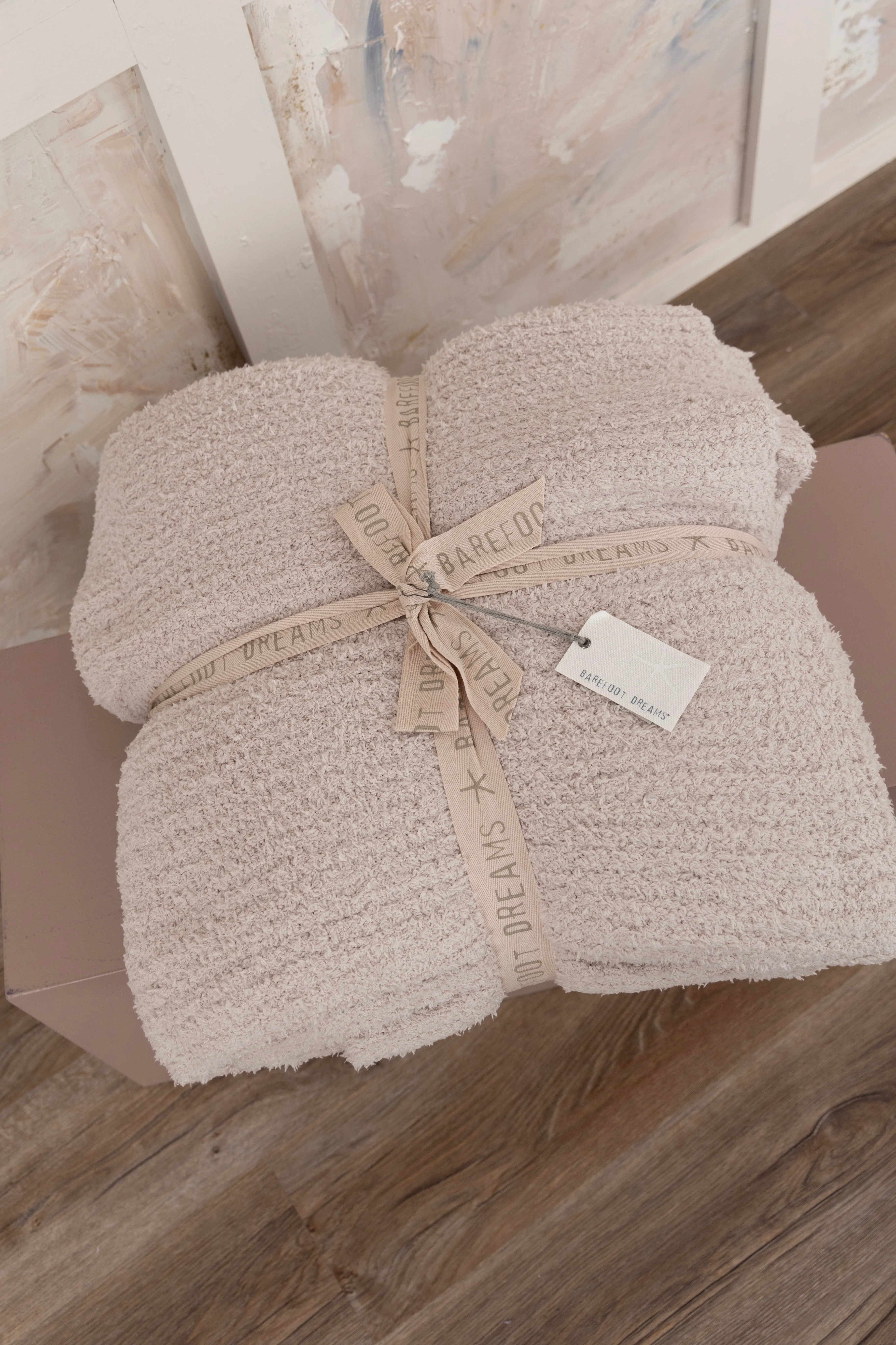 Cozychic King Blanket - 106x92 - Stone | Barefoot Dreams | RESTOCK