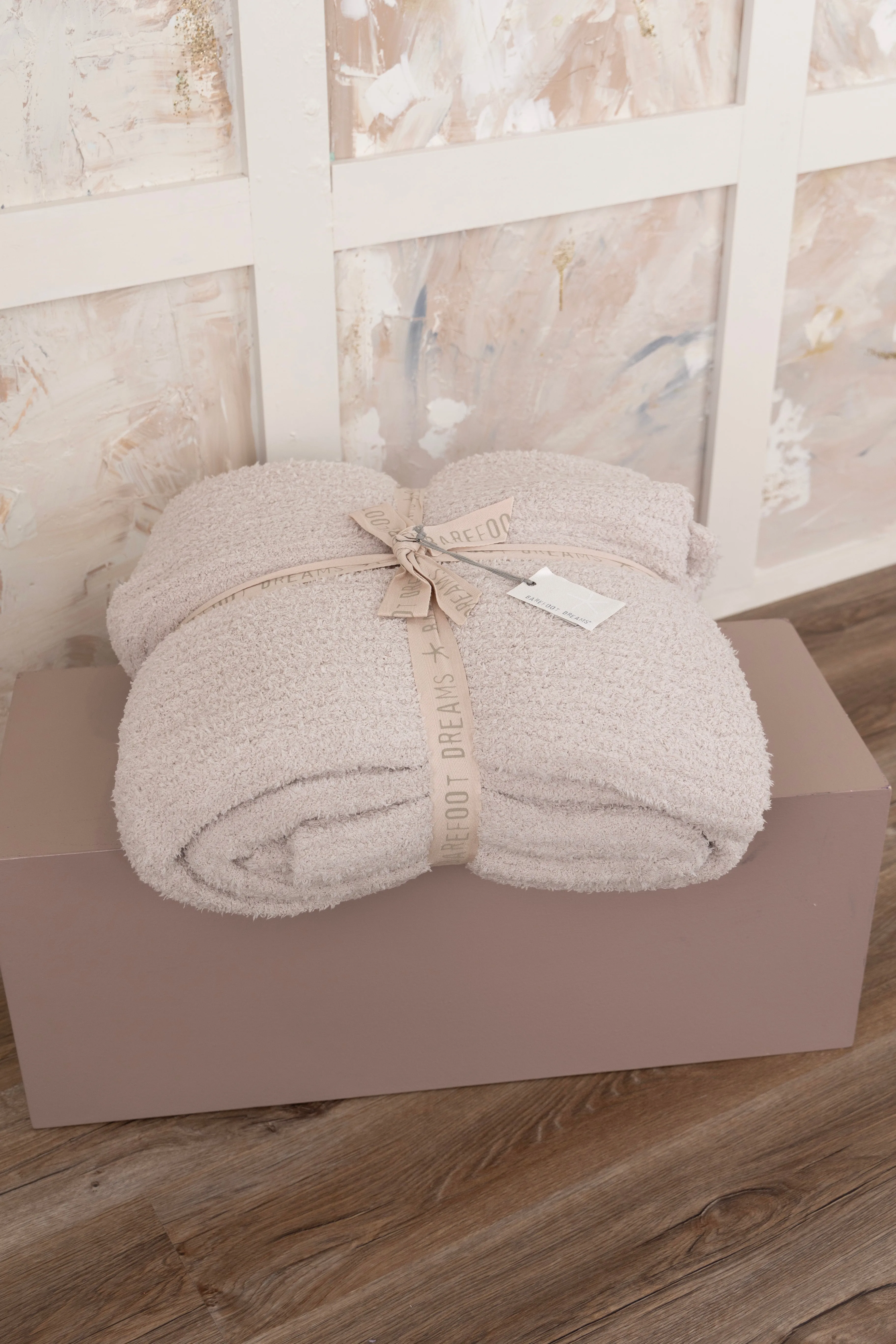 Cozychic King Blanket - 106x92 - Stone | Barefoot Dreams | RESTOCK