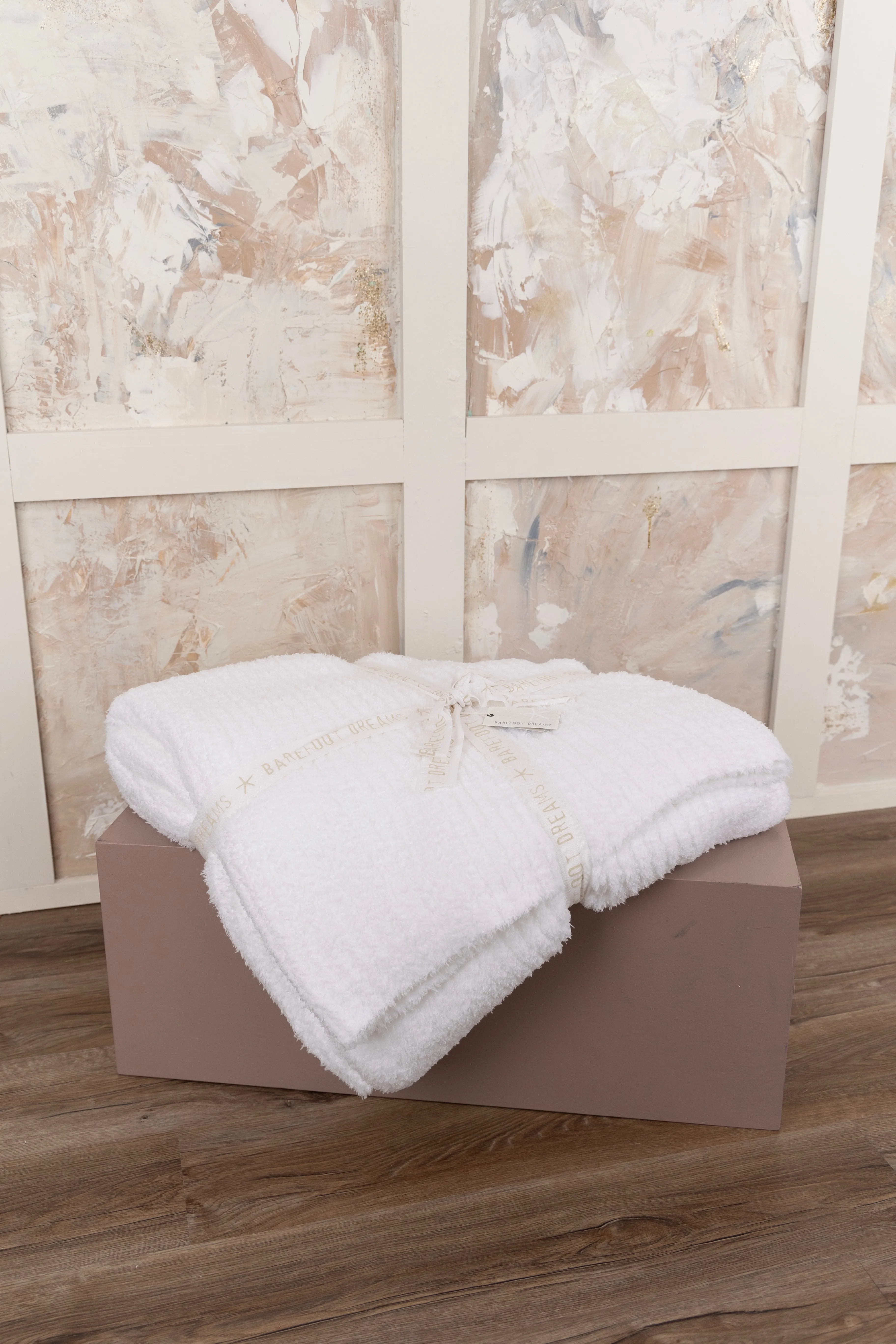 Cozychic King Blanket - 106x92 - White | Barefoot Dreams | RESTOCK