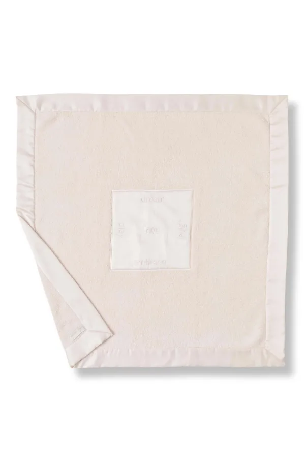 Cozychic Satin Trim Receiving Blanket - Pink | Barefoot Dreams