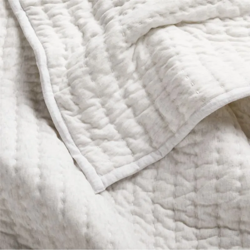 Crate&Barrel Baby's First Organic Jersey Baby Crib Quilt