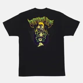 Creature Skateboards - Gasmask Tripz T-Shirt - Vintage Black