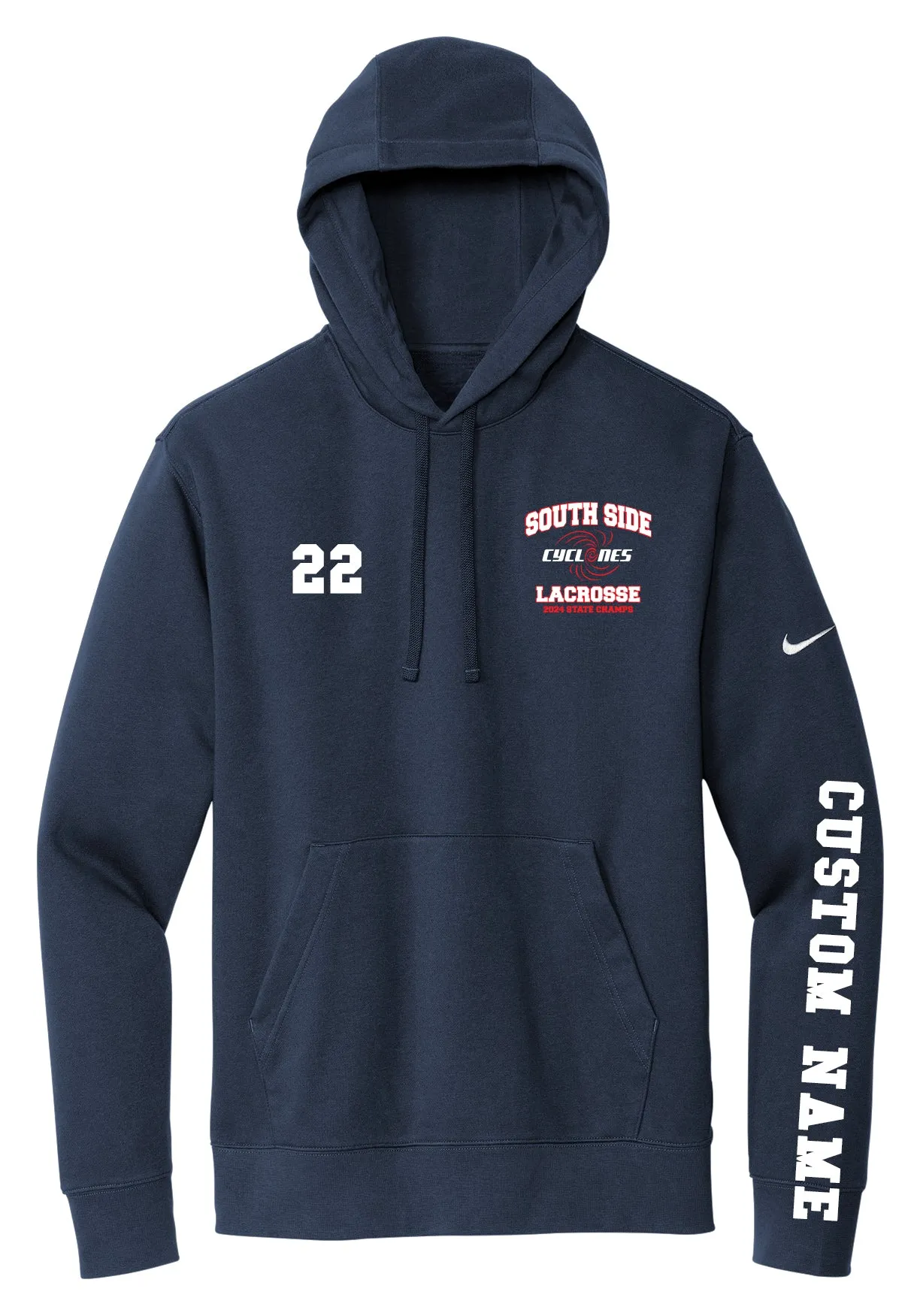 Cyclones LACROSSE CHAMPS NIKE Hoodie