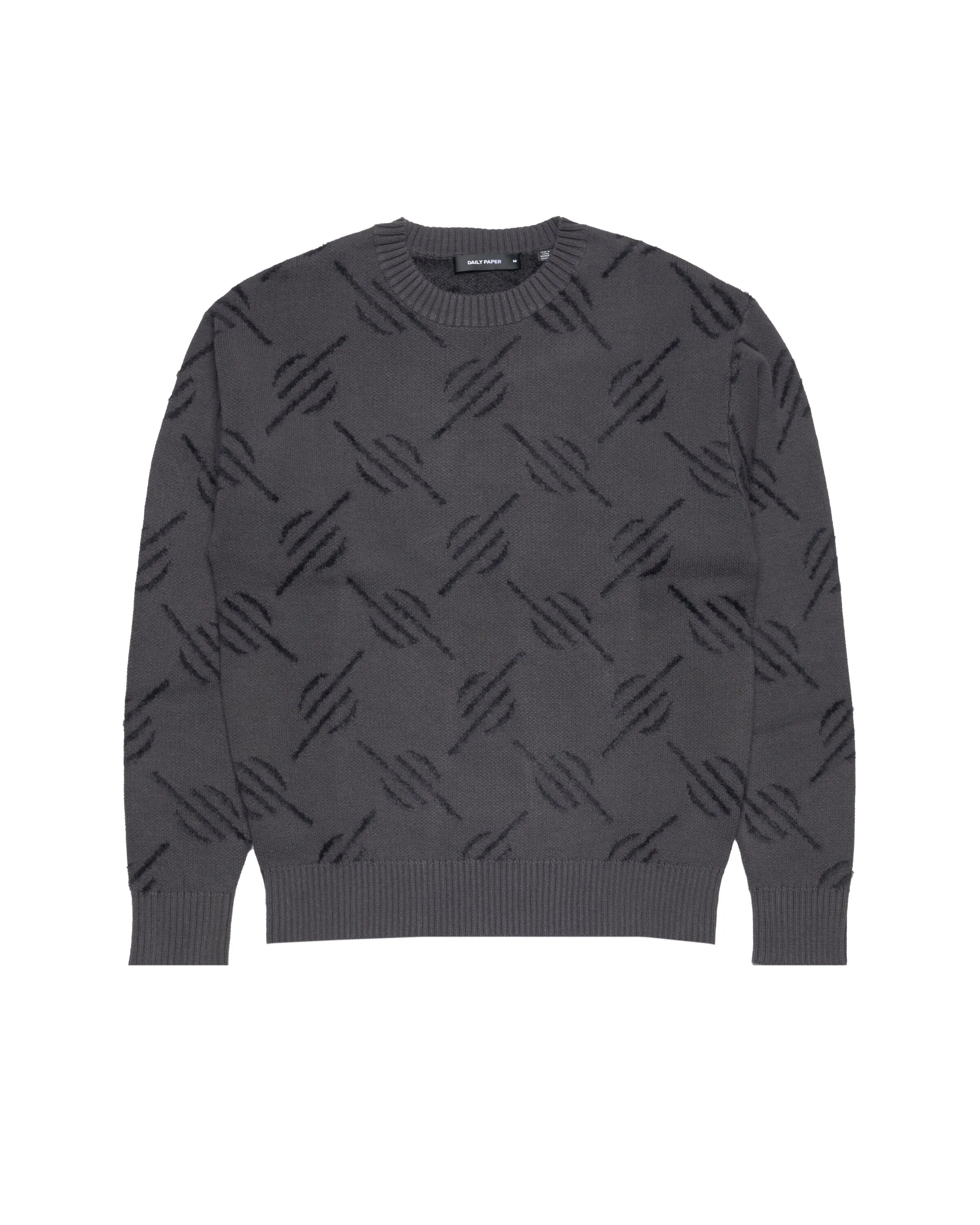 Daily Paper tevin monogram knit sweater