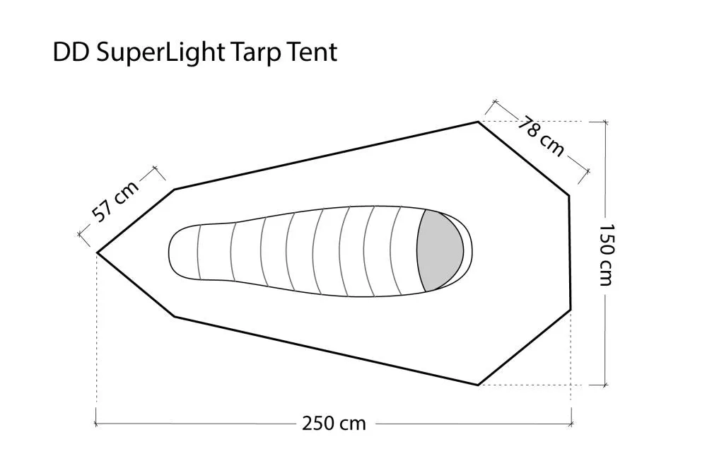 DD Hammocks Superlight Tarp Tent