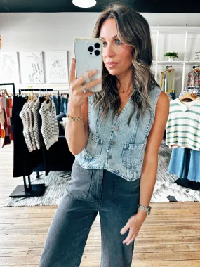 Denim Days Vest